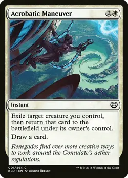 1x Acrobatic Maneuver - NM English MTG - Kaladesh - Image 1