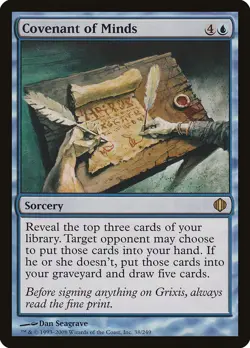 DAMAGED Covenant of Minds 38 Shards of Alara ALA MTG - Image 1