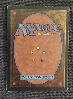 MTG Badlands Dual Land Signed By Artist, Revised 3rd Ed, LP Condition - Image 2