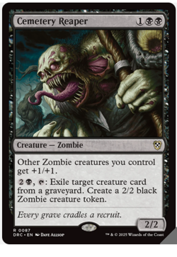 Cemetery Reaper [Aetherdrift Commander] MTG - Image 1