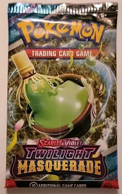 Pokemon TCG S&V Twilight Masquerade Booster Pack English Sealed #2 - Image 1
