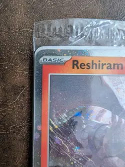 2025 Pokemon Phantasmal Flames Barnes & Noble Promo Stamped Reshiram 17 - SEALED - Image 2