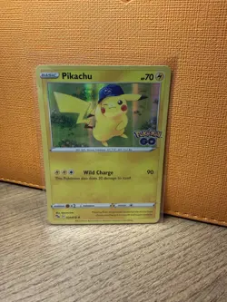 Pikachu 028/078 Pokemon GO Holo NM - Image 1