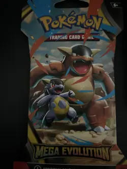 (VERY HEAVY) 33.01g Pokemon TCG Mega Evolution Sleeved Booster Pack (SEALED)✅ - Image 2
