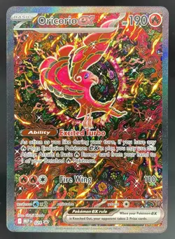 2025 Pokemon Mega Evolution Black Star Promos Oricorio ex BSP #024 - Image 1
