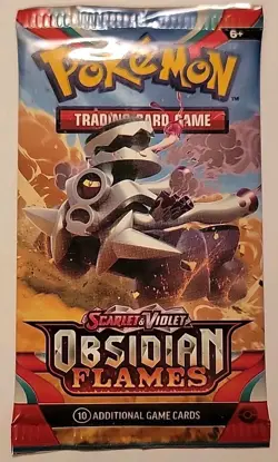 Pokemon TCG S&V Obsidian Flames Booster Pack English Sealed - Image 1
