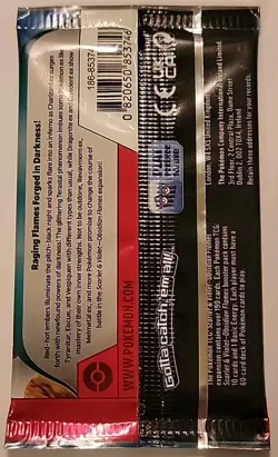 Pokemon TCG S&V Obsidian Flames Booster Pack English Sealed - Image 2