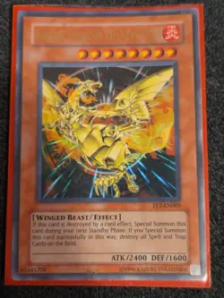 Yu-Gi-Oh! Sacred Phoenix of Nephthys MP FET-EN005 Flaming Eternity Unlimited - Image 1