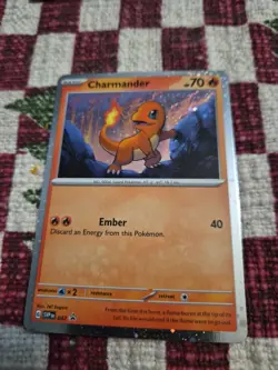 Pokemon Charmander Squirtle & Bulbasaur 151 Promo Poster Box (3-CARD) Pixel Holo - Image 1