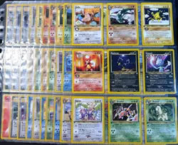 Complete 1st Edition Neo Genesis Non-Holo Set 20-111 Cards WOTC Pokemon TCG - Image 1