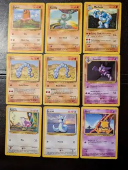 Vintage Pokemon Lot (44) Cards 🔥Vintage Cards Base Fossil Jungle 1st Ed HP/DMG - Image 5