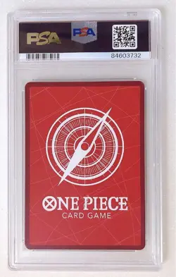 One Piece Card PSA10 Portgas D. Ace Leader L OP03-001 Japanese - Image 2