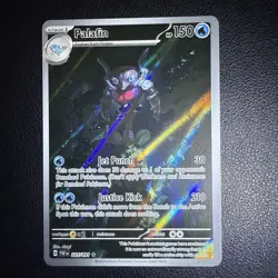 Palafin Illustration Rare 225/091 Scarlet & Violet Promo Holo - NM Pokemon Card - Image 1