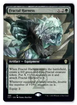 Fractal Harness NM* EXTENDED Commander 2021 ENGLISH 388 mtg -UnltdCards - Image 1