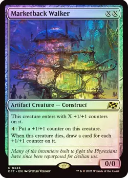 Marketback Walker Foil Aetherdrift NM MTG - Image 1