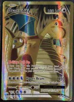 Dragonite EX 106/108 - Pokemon TCG XY Evolutions Full Art 2016 - HP Card - Image 1