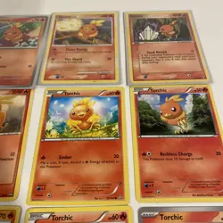 Torchic Pokemon Cards | 11-Card Lot | Mixed Eras | Pokemon | HP - Image 3