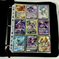 Huge Binder Genesect Collection Lot of 170+ Pokemon Cards Mixed EX SV Holo Art - Image 1