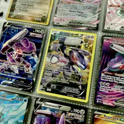 Huge Binder Genesect Collection Lot of 170+ Pokemon Cards Mixed EX SV Holo Art - Image 2