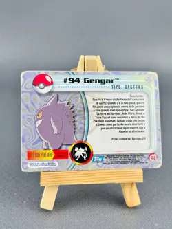 Pokemon GENGAR #94 Topps Trading Card Carta ITA - Image 4