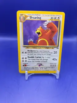 Ursaring 34/75 Non-Holo Rare Neo Discovery Pokemon Card! - Image 1
