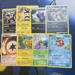 Pokemon TCG Vintage Old school Lot Of 8 Pokemon Cards - Image 1