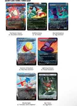 Magic The Gathering Secret Lair x super Sonic Foil Bundle PRESALE - Image 2