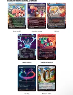 Magic The Gathering Secret Lair x super Sonic Foil Bundle PRESALE - Image 3
