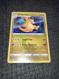 Pokemon TCG Dragonite Holo Rare Silver Tempest 131/195 LP Condition - Image 1