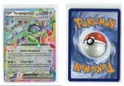TERAPAGOS EX 128/142 STELLAR CROWN POKEMON TCG NM - Image 3