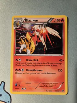 [NM] Blaziken 17/108 Pokemon TCG Dark Explorers Holo Holo Rare - Image 1