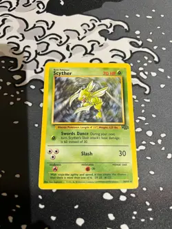 Pokemon Scyther Jungle Unlimited 26/64 Non Holo DMG - Image 1