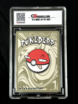 Beedrill CG 8.5 PokeDerp CGC PSA Pokemon Fanart Non TCG 2024 - Image 2
