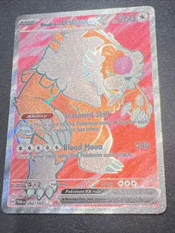 Bloodmoon Ursaluna EX 202/167 Ultra Rare NM/M Twilight Masquerade Pokemon TCG A - Image 2