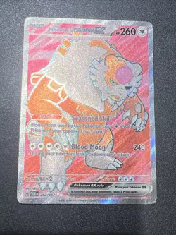 Bloodmoon Ursaluna EX 202/167 Ultra Rare NM/M Twilight Masquerade Pokemon TCG A - Image 3