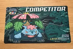 Pokemon Latin America International Championship Mega Venusaur Playmat LAIC 2026 - Image 1