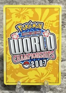 Pokemon TCG Jolteon ex 109/113 World Championships 2007 Tom Roos - Near Mint - Image 2