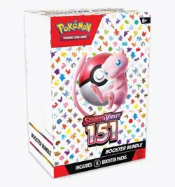 Pokemon TCG Scarlet & Violet 151 Booster Bundle 6 Packs Factory-Sealed English - Image 1