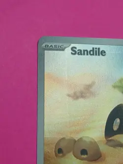 Sandile Pokemon Scarlet & Violet Base 216/198 illustration rare - Image 4