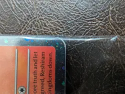 2025 Pokemon Phantasmal Flames Barnes & Noble Promo Stamped Reshiram 17 - SEALED - Image 5