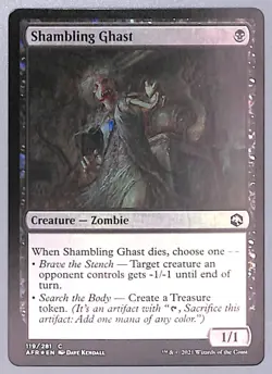 Shambling Ghast - Foil - 119 - Adventures in the Forgotten Realms (AFR) MTG - Image 1