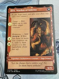 MTG Clive, Ifrit's Dominant English Final Fantasy FIN NM M0133 - Image 2
