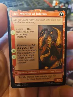 MTG - FINAL FANTASY - Clive, Ifrit's Dominant- NM - NF - Image 2