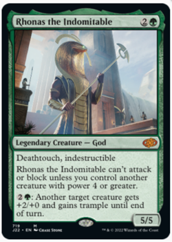 MTG Rhonas the Indomitable - J22 / 719 - - Image 1