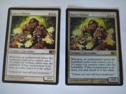 MTG Ajani's Chosen Magic 2014 2/249 Regular x1 NM Foil x1 MP - Image 1