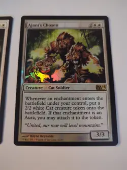 MTG Ajani's Chosen Magic 2014 2/249 Regular x1 NM Foil x1 MP - Image 3