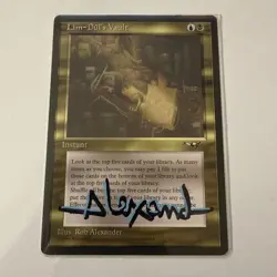 MTG: Lim-Dul's Vault - Alliances - Shadow Signed By Artist Rob Alexander CEDH - Image 1