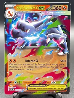 Mega Charizard X EX 013/094 Double Rare - Pokemon TCG - Mega Evolutions - QTY - Image 1