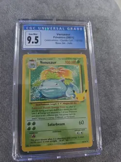 Pokemon 2021 Celebrations Venasaur Holo Cgc 9.5 - Image 1