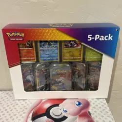 NEW-Pokemon Galar Pals Mini Tin Set-Costco Box-Evolving Skies & Brilliant Stars - Image 1